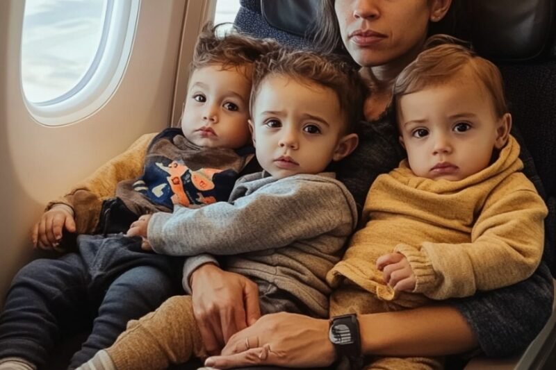 Az utas panaszkodott egy nőre gyerekekkel az első osztályon – de a pilóta szavai a repülés végén mindent megváltoztattak