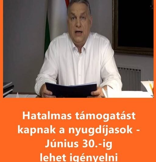 Hatalmas támogatást kapnak a nyugdíjasok – Június 30.-ig lehet igényelni