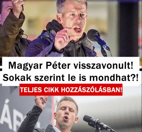 Most jött a megdöbbentő hír Magyar Péterről