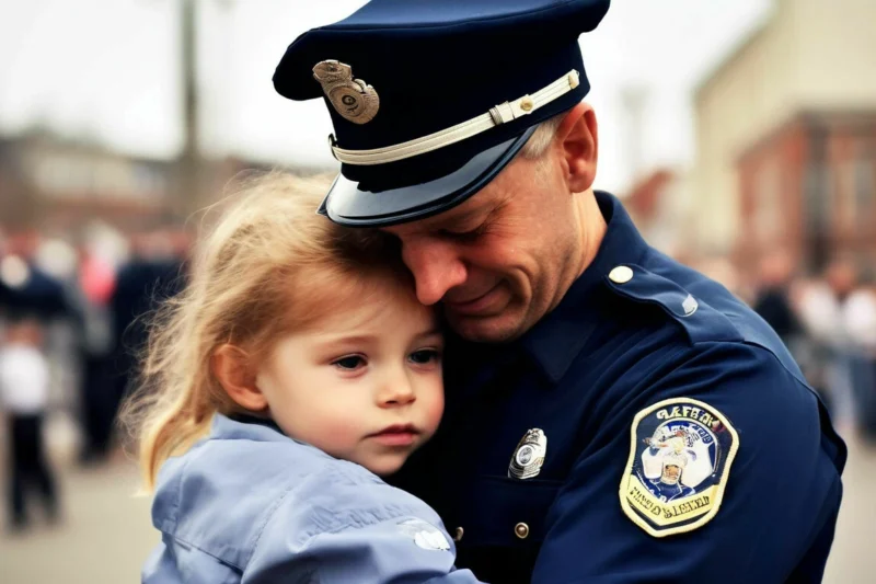 A kislány odasétált a rendőrhöz, és csak halkan ennyit mondott: “Kérlek, ments meg!”