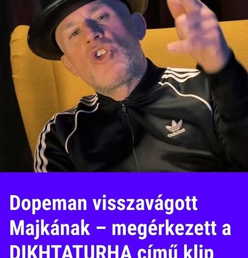 Dopeman visszavágott Majkának – megérkezett a DIKHTATURHA című klip