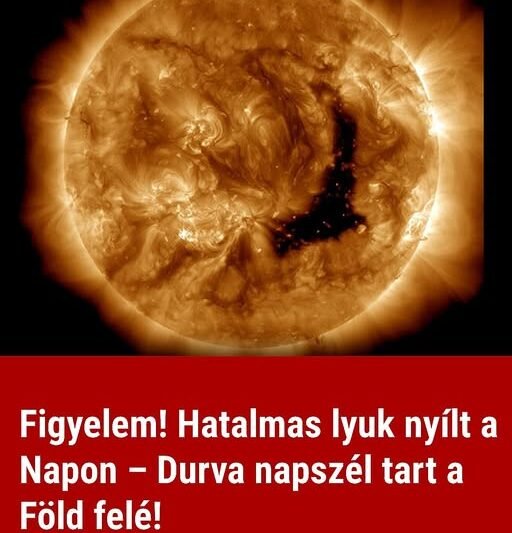 Hatalmas lyuk nyílt a Napon – valami különös történik a Nap mágneses mezejével