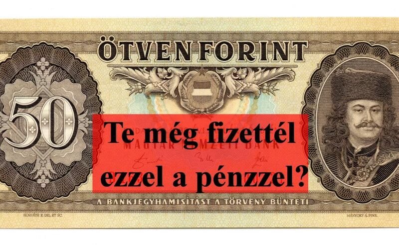 Te még fizettél ezzel a pénzzel?