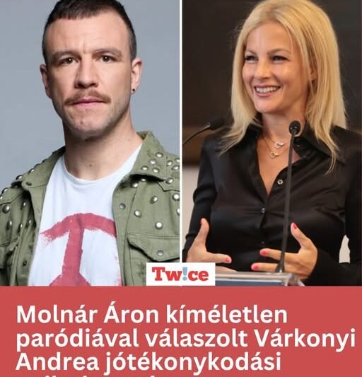 Molnár Áron kíméletlen paródiával válaszolt Várkonyi Andrea jótékonykodási n