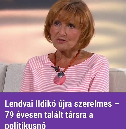 Lendvai Ildikó újra szerelmes – 79 évesen talált társra a politikusnő