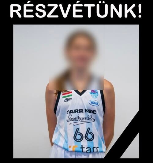 Meghalt Fricsi Dóra, az U14-es csapat játékosa.