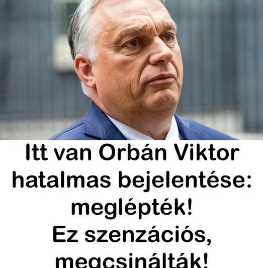 1 Perce érkezett !Orbán Viktor bejelentést tett! SZEPTEMBER 1 től és 2026. januárjától erre készüljünk ez lesz, ha tetszik ,ha nem!!