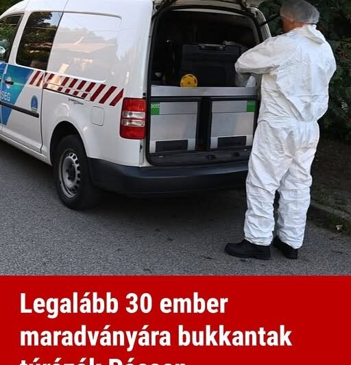 Legalább 30 ember maradványára bukkantak túrázók Pécsen