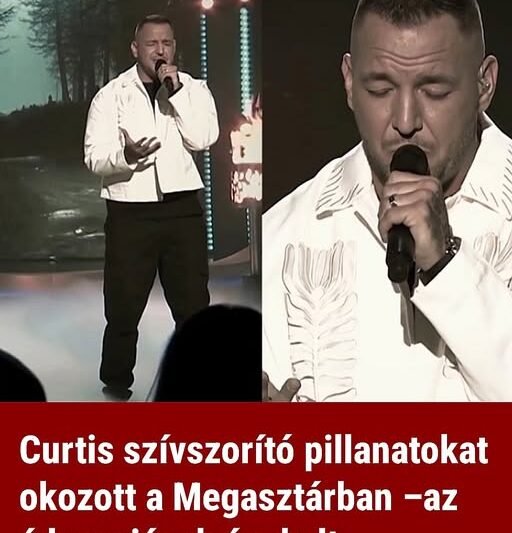 Curtis egy teljesen új, eddig soha nem hallott dalt adott elő, amelyet édesapja emlékére írt