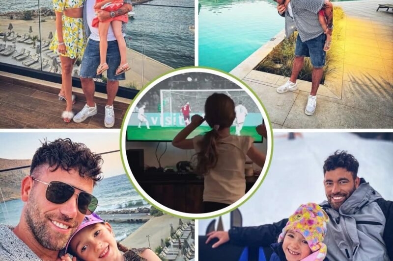 Ennél cukibbat ma már nem látsz! Így szurkol a magyar válogatottnak Krausz Gábor kislánya, Hannaróza