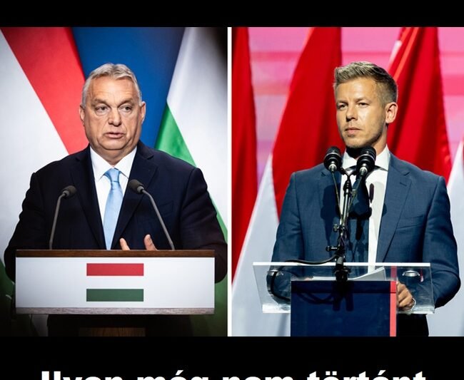 Magyar Péter megtette Orbán Viktorral