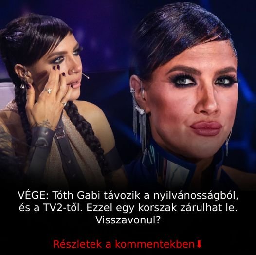 EZ KŐKEMÉNY! Itt a VÉGE: Tóth Gabi azonnal távozik a TV2-ről! EZ a döbbenetes oka: – RÉSZLETEK: