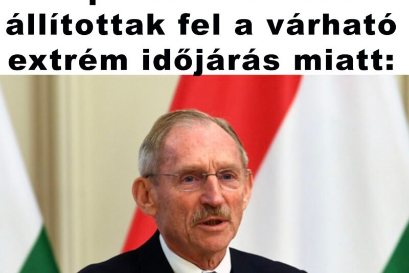 Rendkívüli időjárás: Operatív Törzs alakul a hóhelyzet kezelése miatt