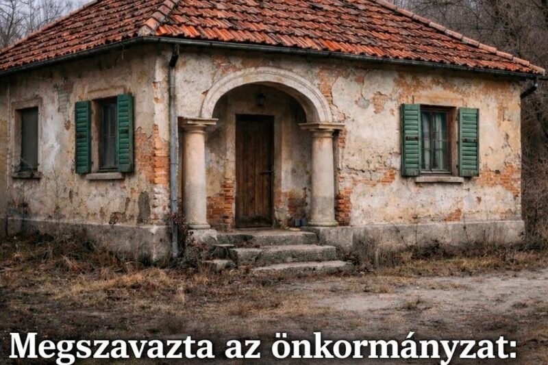 Megszavazta az önkormányzat: Ingyen felújítandó házat és 3,5 millió forintos kezdő támogatást ad annak, aki ide költözik!