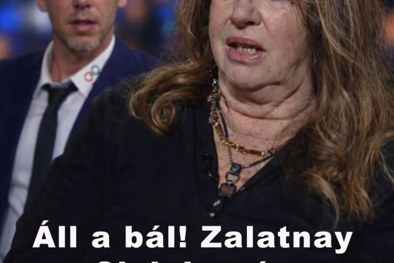 Zalatnay Cini durván kiosztotta Magyar Pétert