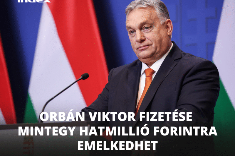 6 millióra emelkedik Orbán fizetése. Ennyiből azért meg lehet élni, Ön mit csinálna, ha ennyit keresne?