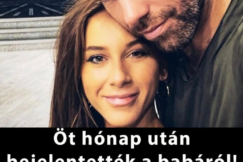 Öt hónap után kimondták a babáról! Mikes Anna és Krausz Gábor ragyognak a boldogságtól