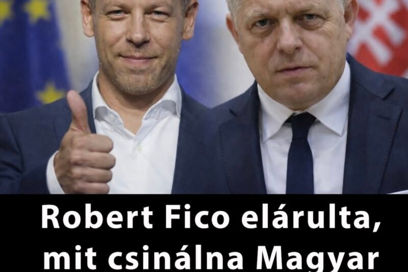 🔴 Robert Fico megszólalt: ezt mondta egy esetleges magyarországi kormányváltásról
