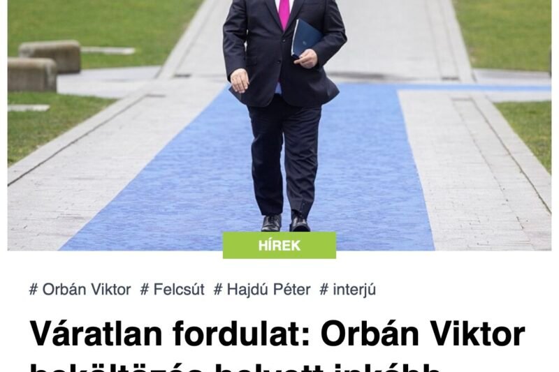 Váratlan fordulat: Orbán Viktor beköltözés helyett inkább meghívta magához Felcsútra Hajdú Pétert
