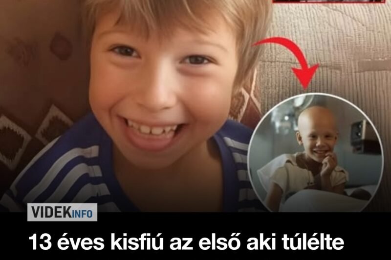 13 éves kisfiú az első aki túlélte a gyógyítatlannak hitt rákot – Teljesen felépült!