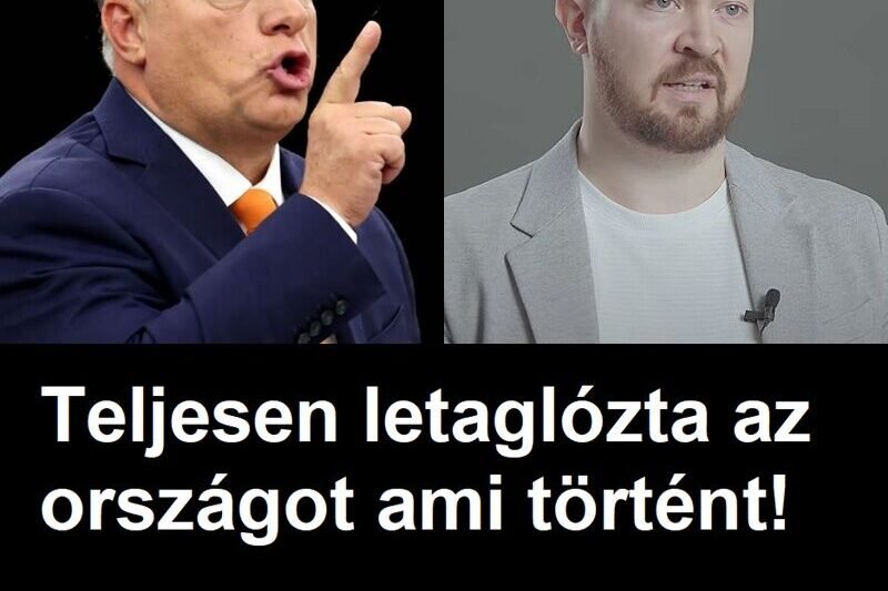 Teljesen letaglózta az országot! Orbán megtette Szabó Bencével – ILYENRE még soha nem volt példa: – Elszabadulhat a pokol!