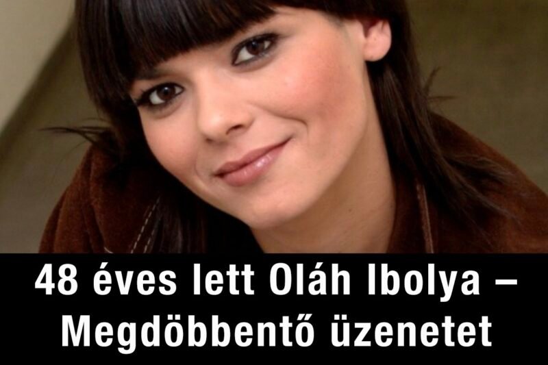 1 perce érkezett a hír Oláh Ibolyáról! EZT mindenkinek látni kell