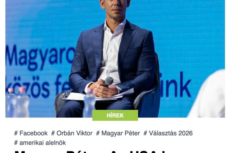 Magyar Péter: Az USA is elengedte Orbán Viktor kezét