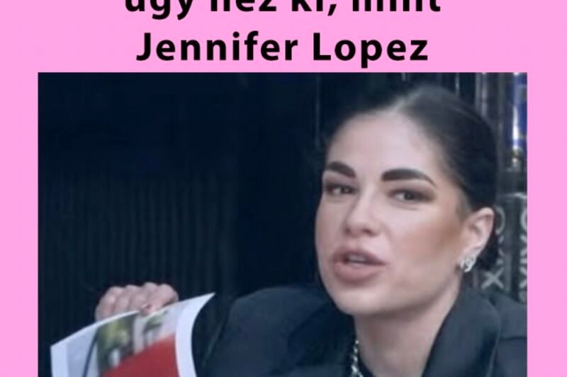 Elképesztő átalakulás: Gáspár Evelin teljesen úgy néz ki, mint Jennifer Lopez