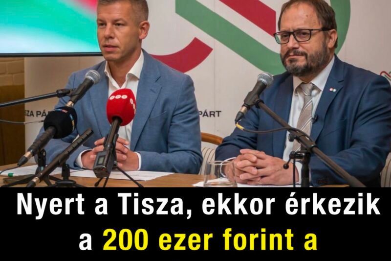 Nyert a Tisza, ekkor érkezhet a 200 ezer forint a nyugdíjasoknak