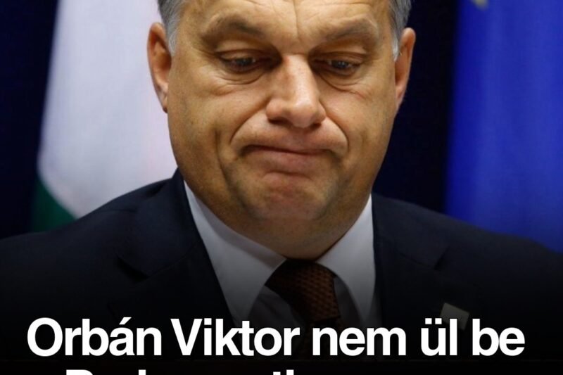 Orbán Viktor nem ül be a Parlamentbe, visszaadja a mandátumát