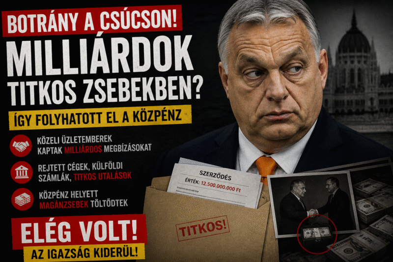 BOTRÁNY A CSÚCSON – TITKOS ÜGYEK A HÁTTÉRBEN?