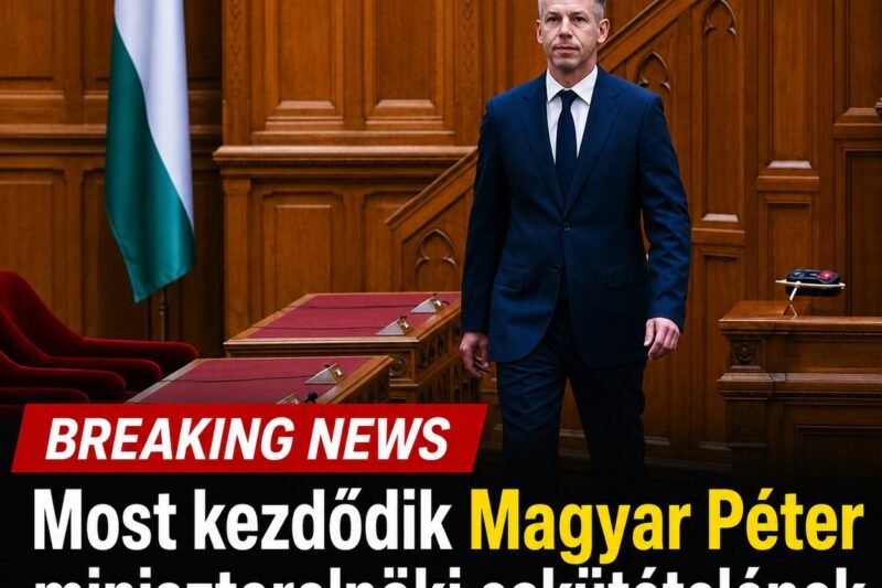 ÉLŐ: Magyar Péter miniszterelnöki eskütétele a Parlamentben