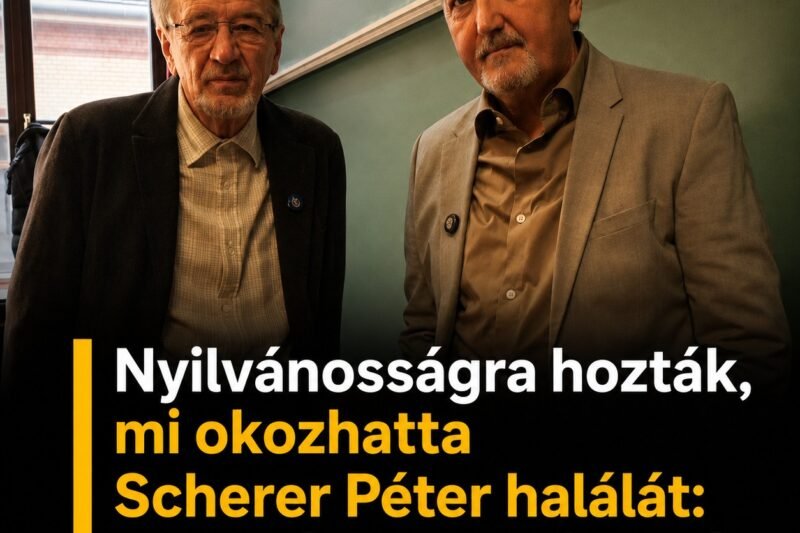 Kiderült, mi okozhatta Scherer Péter halálát: megszólalt Mucsi Zoltán