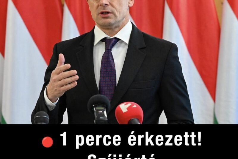 Drámai hír érkezett Szijjártó Pétertől !Somogyi András jelentette be ! – erre sajnos nem volt felkészülve az ország ! Cikk a hozzászólásoknál olvasható >>>