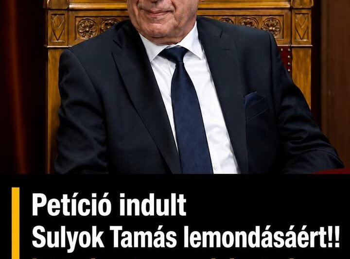 Petíció indult Sulyok Tamás lemondásáért!! Itt tudsz szavazni, ha te is a köztársasági elnök távozását kéred: Cikk a hozzászólásoknál olvasható >>>
