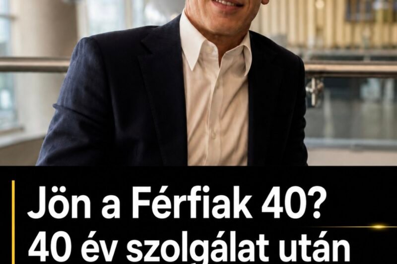 Jön a Férfiak 40? 40 év szolgálat után nyugdíjba mehetnek a magyar férfiak