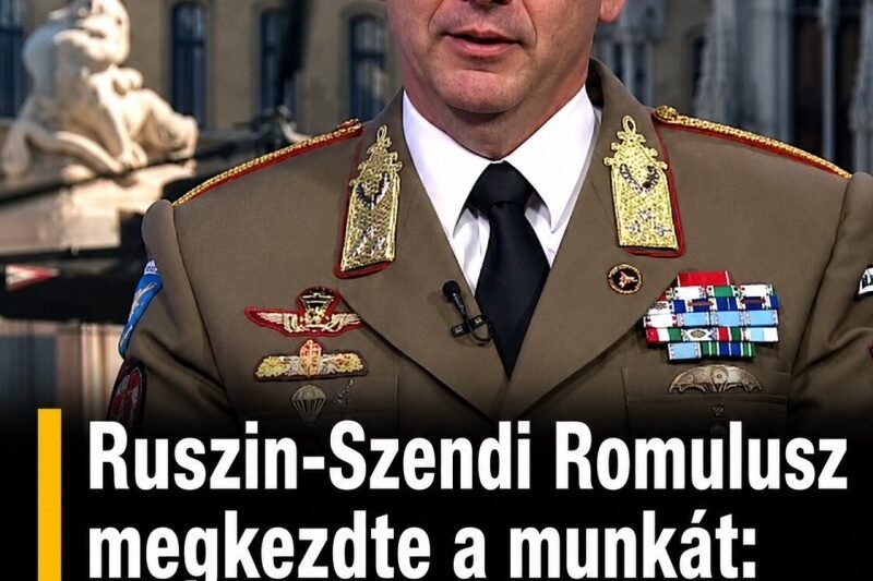 Ruszin-Szendi Romulusz megkezdte a munkát: Nem hiszed el mi az első döntése!