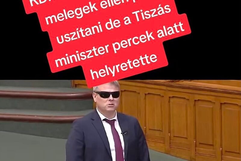 Dr Kátai -Németh Vilmos felszólalása a Parlamentben