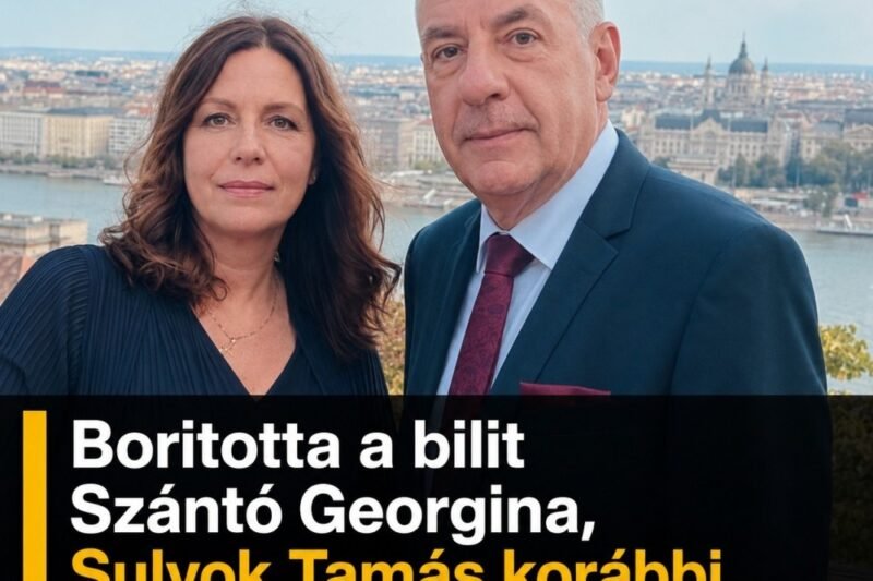 Boritotta a bilit Szántó Georgina, Sulyok Tamás korábbi kommunikációs igazgatója.Nagyon durva dolkok derültek ki