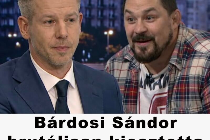 Magyar Pétert brutálisan kiosztotta Bárdosi Sándor :nem fogta vissza magát, mindenki csak nézett! 𝐂𝐢𝐤𝐤 𝐚 𝐡𝐨𝐳𝐳𝐚́𝐬𝐳𝐨́𝐥𝐚́𝐬𝐨𝐤𝐧𝐚́𝐥!