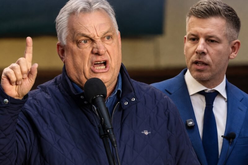 Orbán nekiment Magyar Péternek