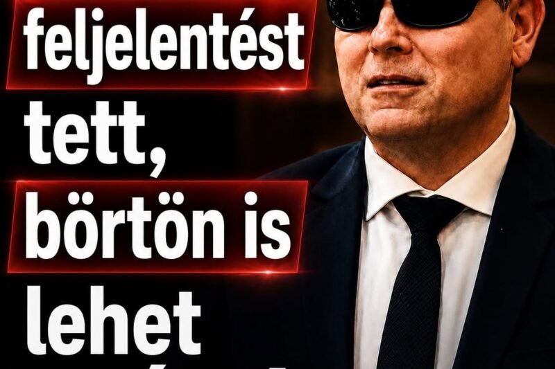 Kátai-Németh Vilmos feljelentést tett, börtön is lehet a vége!
