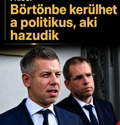 Friss: Börtönbe kerülhet a politikus, aki hazudik