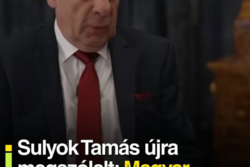 Sulyok Tamás újra megszólalt: Magyar Péter nem hagyott más utat neki