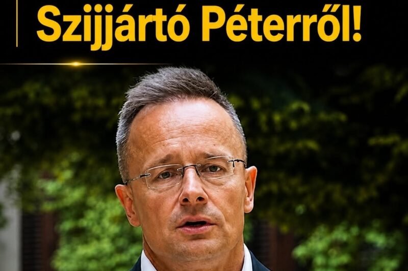 Friss! Drámai hír érkezett Szijjártó Péterről
