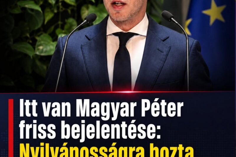 Itt van Magyar Péter friss bejelentése: Nyilvánosságra hozta Orbán titkos kormányüléseinek döntéseit