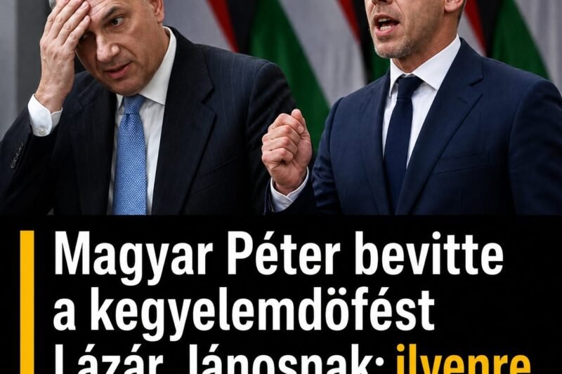 Magyar Péter bevitte a kegyelemdöfést Lázár Jánosnak: ilyenre még nem volt példa