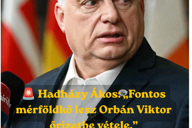 FRISS: Nagyon súlyos hír jött Orbán Viktorról, előzetesbe fogják helyezni? Hadházy Ákos: