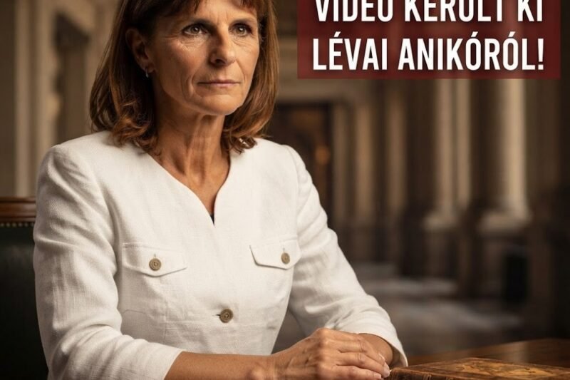 🚨 MEGDÖBBENTŐ VIDEÓ LÉVAI ANIKÓRÓL – EZ MOST BETESZI A KAPUT?