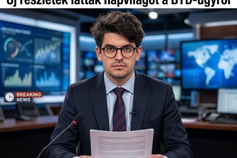 🚨 Újabb részletek kerültek nyilvánosságra a BYD szegedi beruházása kapcsán.